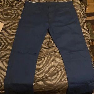 Levi straight cut jeans. Size 38x30 .lightly worn